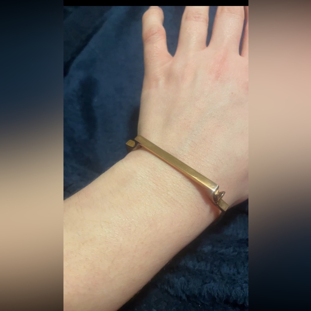 Monica Vinader RoseGold Signature bracelet